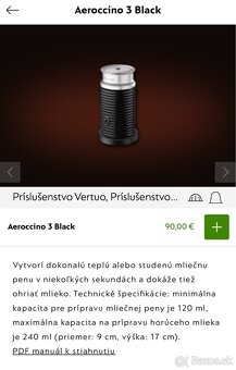 Nespresso Vertuo Pop Mint (akvamarin) + napenovac mlieka - 3