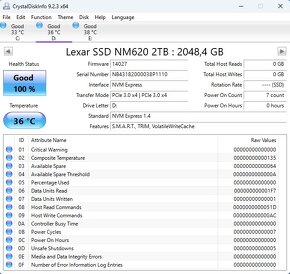 Lexar NM620 2TB, M.2 2280, NVMe - 3