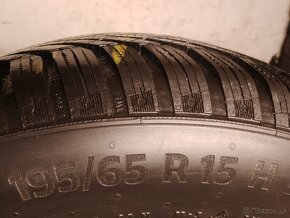 4x zimné pneumatiky 195/65 r15 - 3