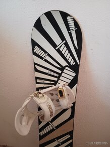 153 cm freestyle snowboard ATOMIC s viazanim NITRO - 3