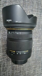 SIGMA 17-50 F2,8 EX HSM Nikon - 3