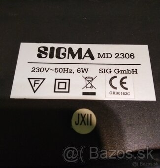 SIGMA MD 2306 UV - 3