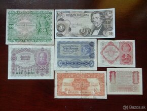 Bankovky staré RU a staré Rakúsko - 3