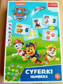 Hra čísla PAW PATROL - 3