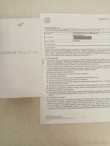 HONOR Magic 5 Lite 5G záruka - 3