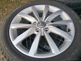 Alu sada =5x112 =orig. VOLKSWAGEN= s pneu=205/55 R17 - 3