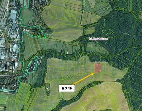 Púchov (Horné Kočkovce) – 2.103 m2 LESY a ORNÁ PÔDA – PREDAJ - 3