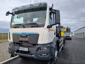 ŠTVORKOLKA MAN TGM 18.290 4x4 NOVÝ NEJETÝ KONTEJNER HIAB - 3