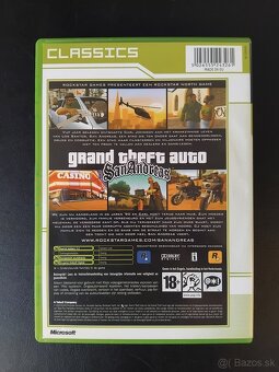 Hra pre Xbox Classic - Grand Theft Auto San Andreas - 3