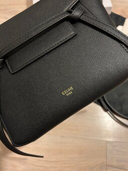 Celine micro belt bag s balením - čierna (CE2) - 3