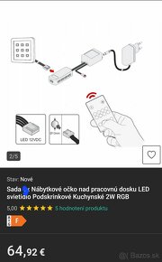 Led podskrinkové svetlo 2x - 3