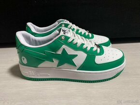 Bape Bapesta Zeleno Biele Na Predaj - 3