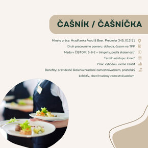 pizzerista, pizzeristka, čašník, servírka, rozvozca - 3