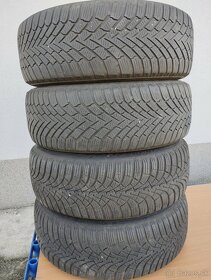 Zimné pneumatiky 205/55R16 + plechové disky 5x110 - 3