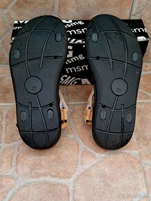 Dámske športové sandále MSMG, veľkosť 37, béžové - 3