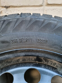 Zimné pneu 195/60 R16 + plech disky 5x100 6Jx16 H2 ET35 - 3