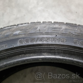 Letné pneumatiky 225/45 R19 BRIDGESTONE DOT1118 - 3