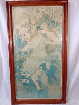 Alphonse Mucha.Štyri ročné obdobia - 3