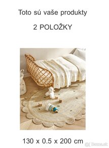 Zara Home jutovy koberec - 3