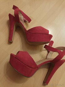Červené sandále -Baťa/nové - 3