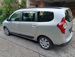 Dacia Lodgy 1.2i rok 2013 strieborná - 3