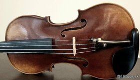 husle 4/4 model Stradivari ( orange-brown oil) - 3