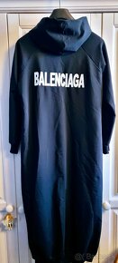 Balenciaga dlhá mikina na zips č.M - 3