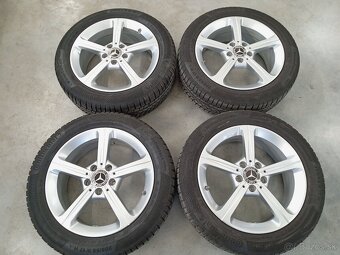 4ks zimne ALU 5x112 R17 6,5J ET44 Original MERCEDES - 3