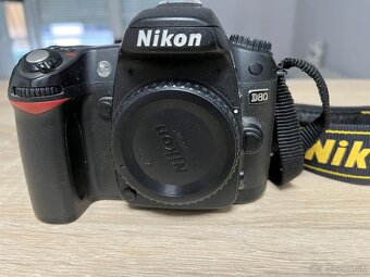 Nikon D80 a D7100 s príslušenstvom - 3