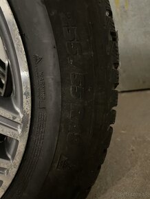 Predám elektróny na zimných gumách Michelin 255/55R18 - 3