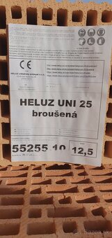 Cihla heluz 25cm broušená (porotherm) - 3