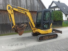 Minibager Komatsu pc 27 - 3