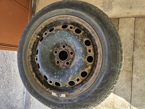 Zimné komplety 185/60/15, 5x100  pneu Nokian 6 mm - 3