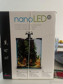 Predám Diversa akváriový set Nano LED 10 litrov - 3