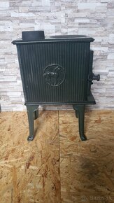 Liatinové kachle Jotul F 600 N zelený smalt - 3