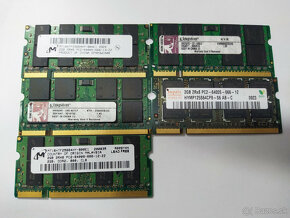 SODIMM DDR2 4GB /2x 2GB/, solo 2GB - 3