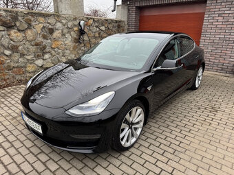 Tesla Model 3 LR 484PS AWD 19“ kolesá FSD 94 600 km, čierna - 3