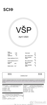 SCIO testy z minulých rokov 2017-2023 - 3