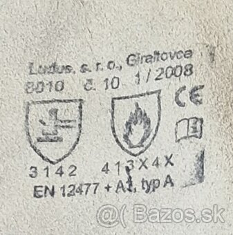 Zváračské rukavice č.9 č.10 - 3