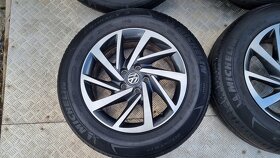 R17 5x112 Elektrony VW Tiguan II Škoda Superb s pneu Pěkné - 3