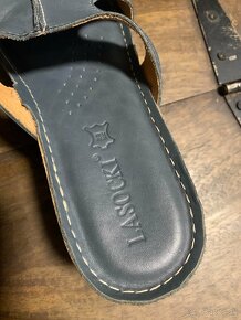 Dámske nové kožené šľapky , sandálky Lasocki veľkosť 37 - 3