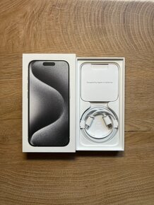 Apple iPhone 15 Pro 128GB White Titanium NOVÝ + ZÁRUKA - 3