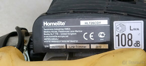 Homelite HLT 26 CDY, benzinovy vyzinac - 3