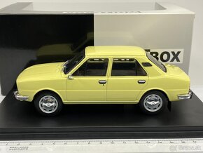 ŠKODA 105L - svetlo žltá - 1/24 - WHITEBOX - 3