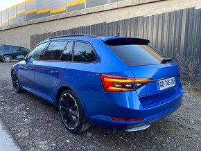 Škoda Superb Combi Sportline 2021 Blue 2.0Tdi 110kw - 3