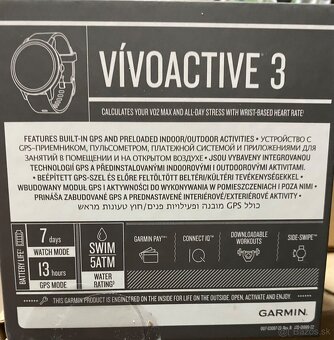 Garmin Vivoactive 3 white - GPS Smart Watch - 3