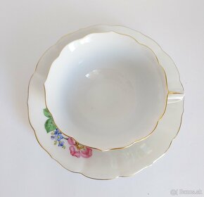 Starožitné porcelánové čajové šapo Míšeň - Meissen - 3