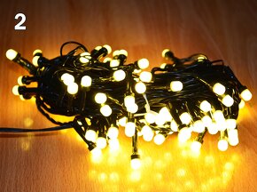 Svetelne retaze rozne druhy: 100 LED - 120 LED - 3