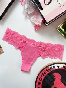 Victoria’s Secret tanga nohavičky vyššia rada XS - 3