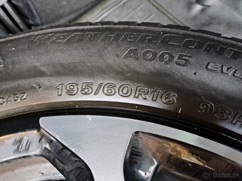 Bridgestone 195/60 r16 celoročné - 3